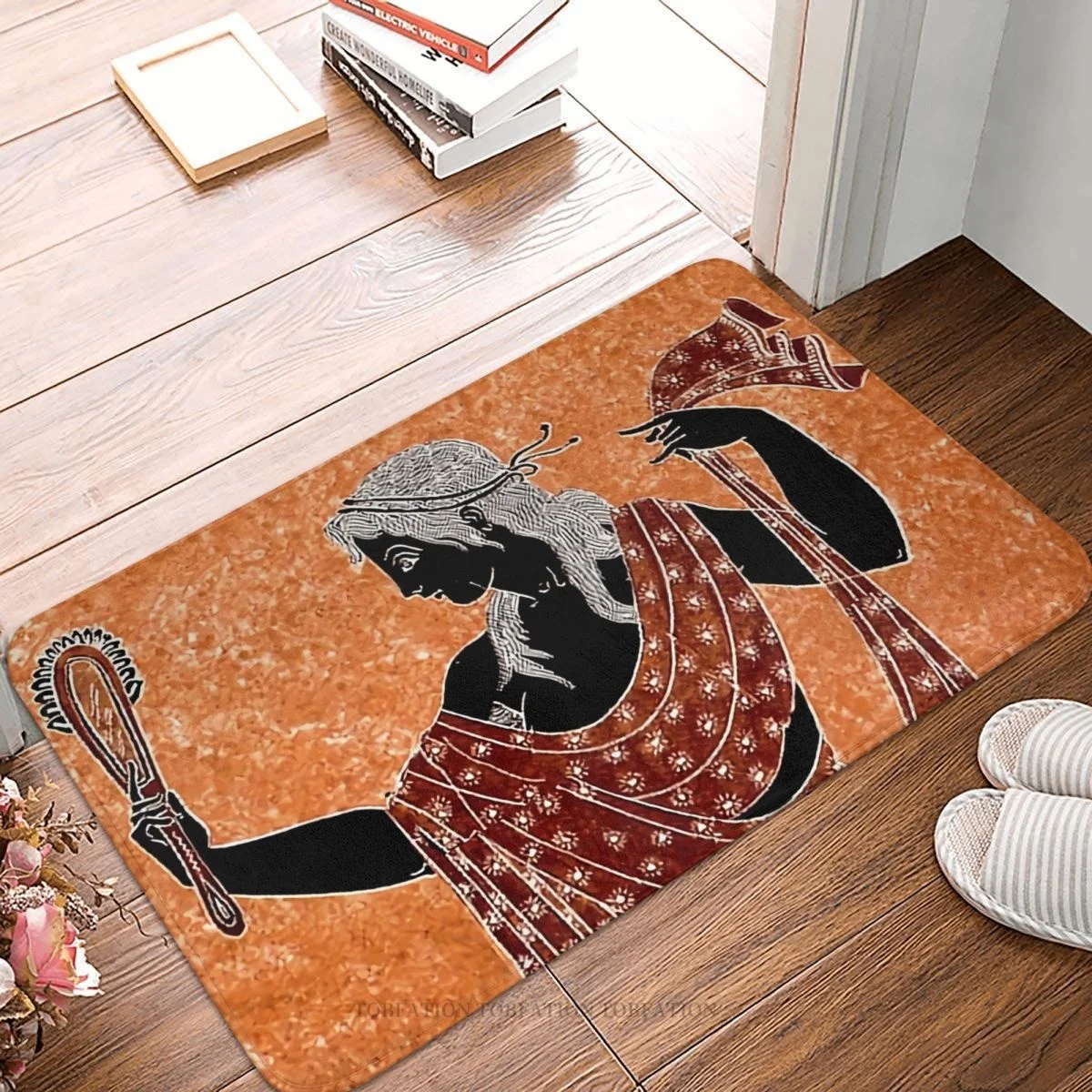 Kitchen Non-Slip Carpet APHRODITE Vintage Greek Goddess Of Fertility Love And Beauty Bedroom Mat Entrance Door Doormat Floor Rug