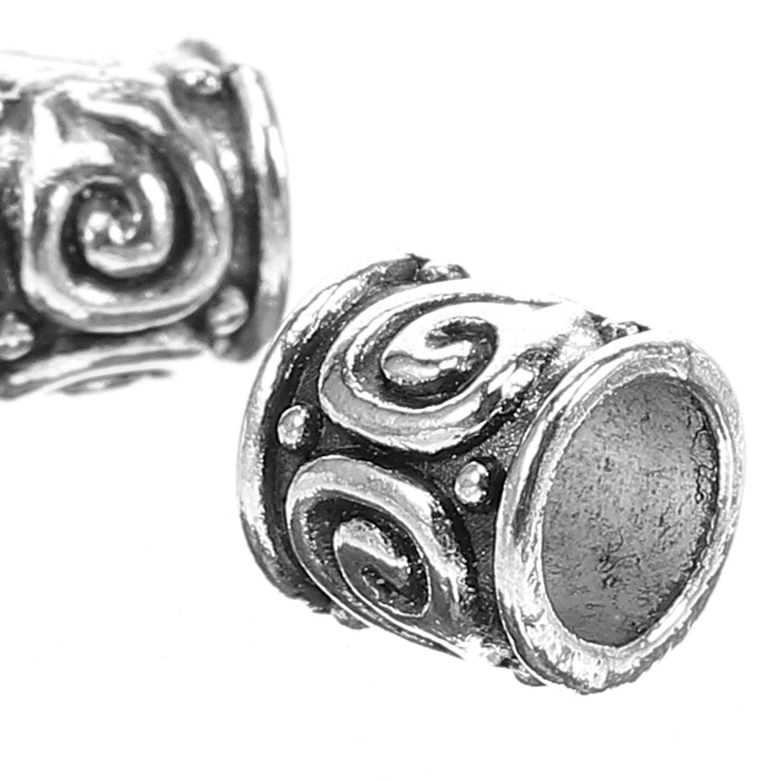 

50Pcs Dreadlock Beads Hair Cuffs Hair Jewelry Braiding Accessories for Braids Festivals Parties Dreadlock Beads