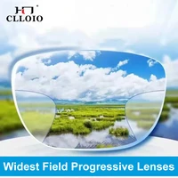 CLLOIO lentes progresivas de campo amplio de forma libre 1,56/1,61/1,67/1,74 lentes ópticas multifocales digitales personalizadas interiores delgadas