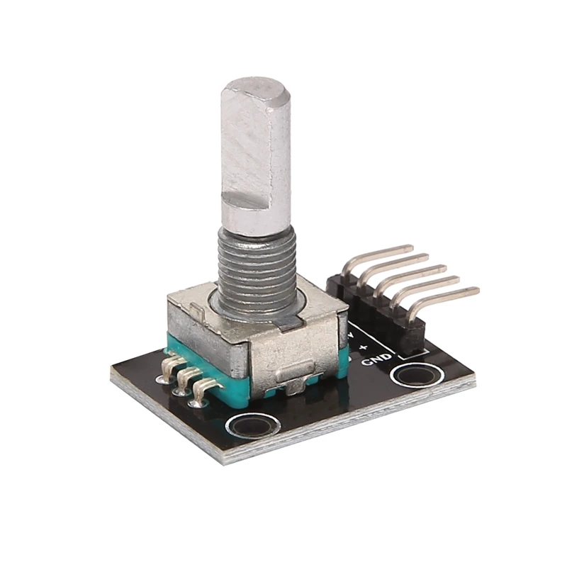 3Pcs KY-040 Rotary Encoder Module With 15X16.5 Mm Potentiometer Rotary Knob Cap For Arduino