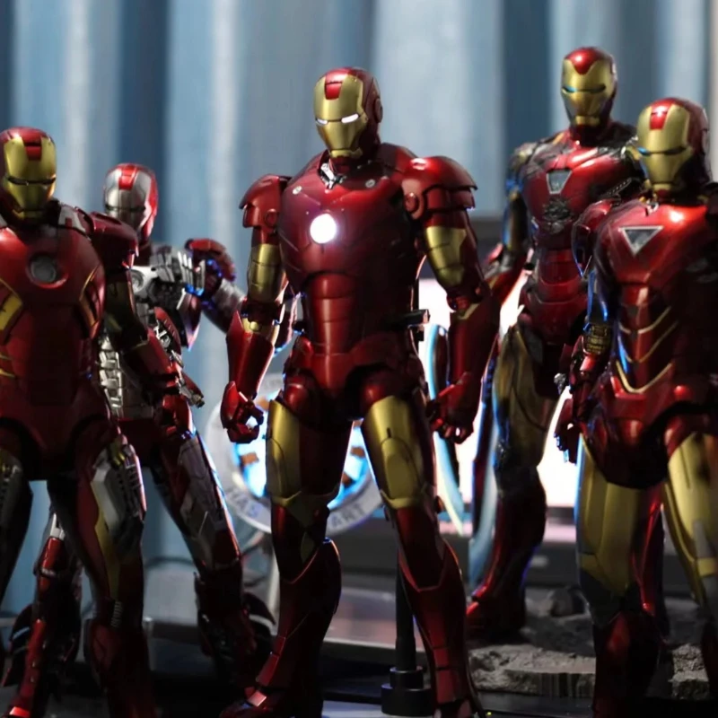 

Fondjoy Pan Le Rui Pin Iron Man MK46 Assembled Handheld Model Joint Movable 1/12 Marvel Authorized