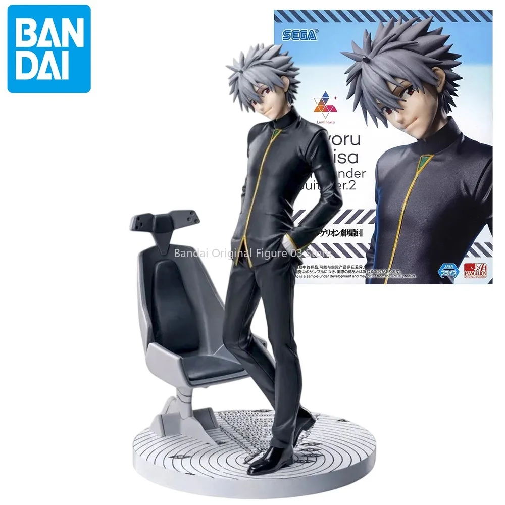 

SEGA Luminasta Evangelion:3.0+1.01 Thrice Upon A Time Nagisa Kaworu Commander Clothes Anime Action Figures Model Collection Toy