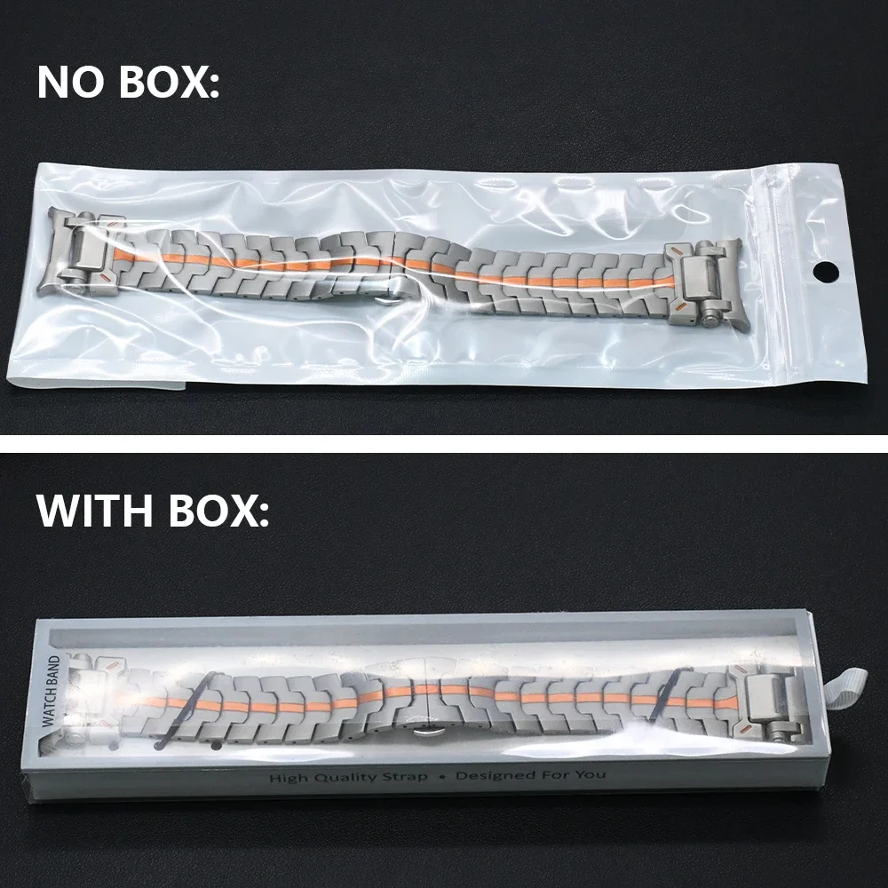 Luxury Stainless Steel Band for Samsung Galaxy 7 Ultra 47mm Aluminum Alloy Case+strap for Galaxy Ultra Butterfly Buckle Bracelet