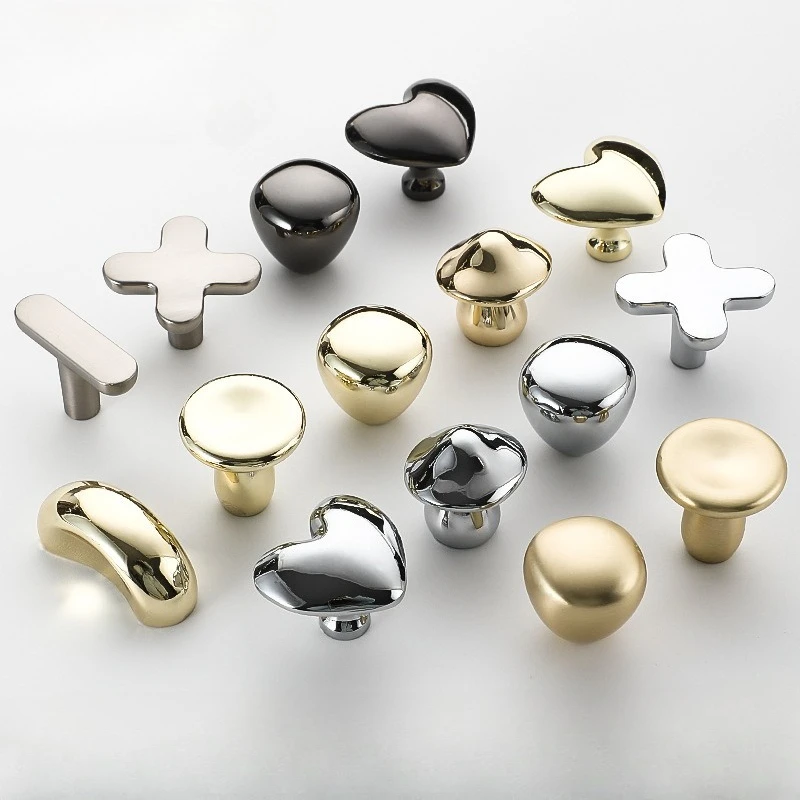 New Line Shaped Cabinet Handles Children's Room Drawer Knobs French Minimalist Wardrobe Handles Personalized Shoe Cabinet Handle