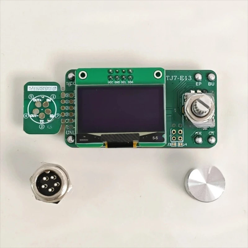 

Контроллер паяльной станции 48В высокой мощности 7-в-1, совместимый с наконечниками T12, T20, 245, 210, 115, C470, модуль управления для паяльников