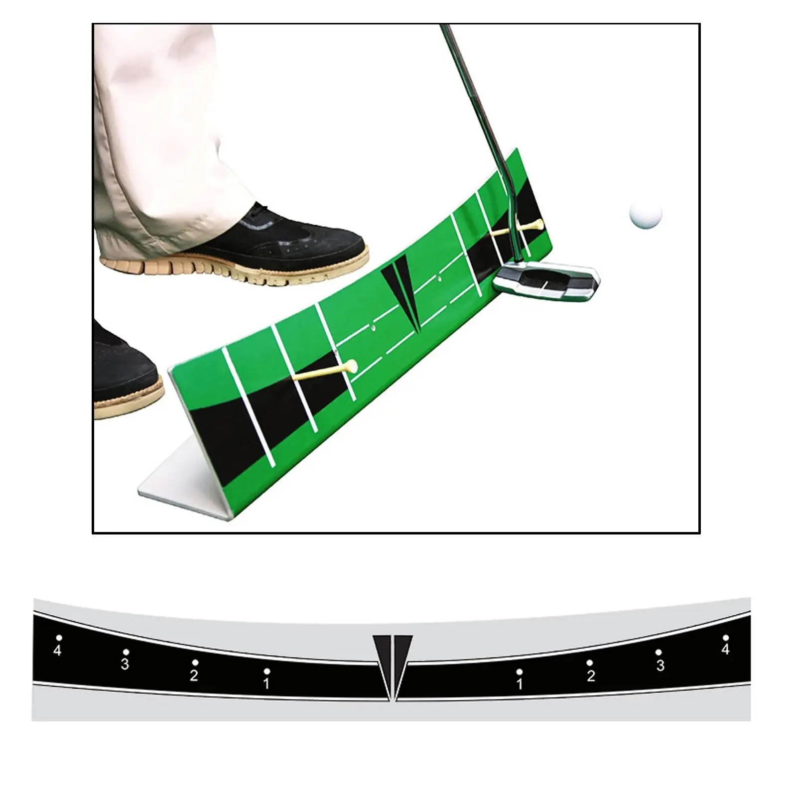 Golf Swing Straight Practice Golf Putting Alignment Training Aid Swing Trainer Golf Accessories