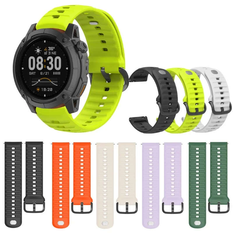Bracelet de montre en Silicone de 24mm, pour COROS APEX 4 46mm NOMAD APEX4, Bracelet de remplacement pour Sport