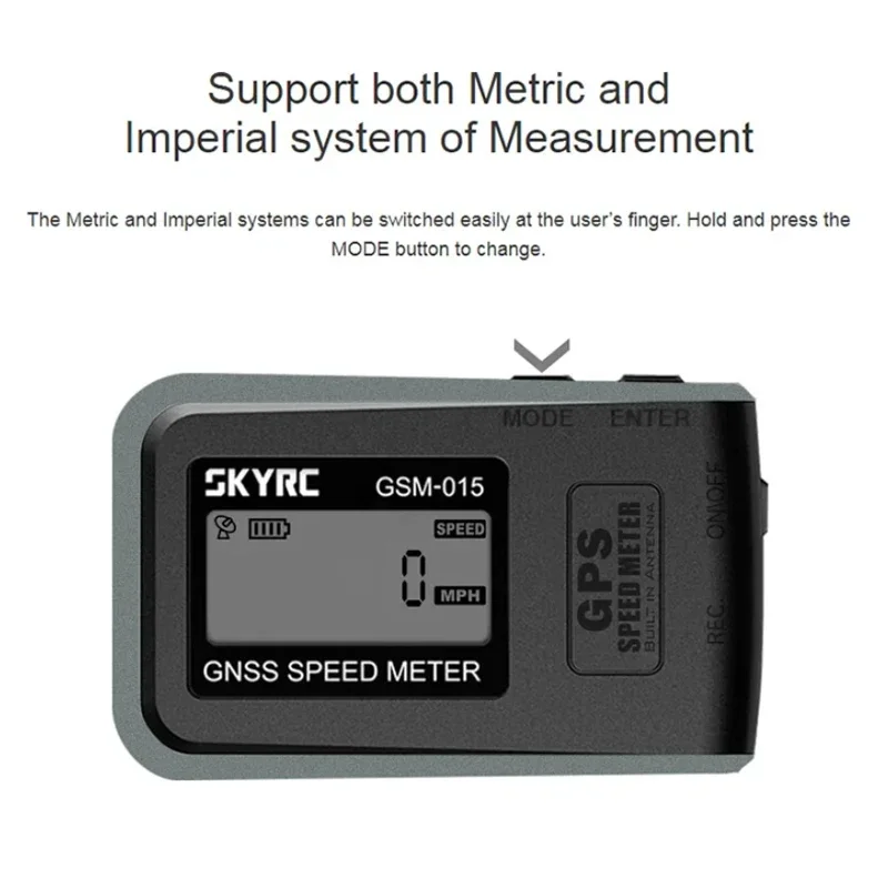 VoidFlySKYRC GSM-015/GSM020 GNSS High Precision GPS Speed Meter For RC Drones FPV Multirotor RC Quadcopter Airplane Helicopt
