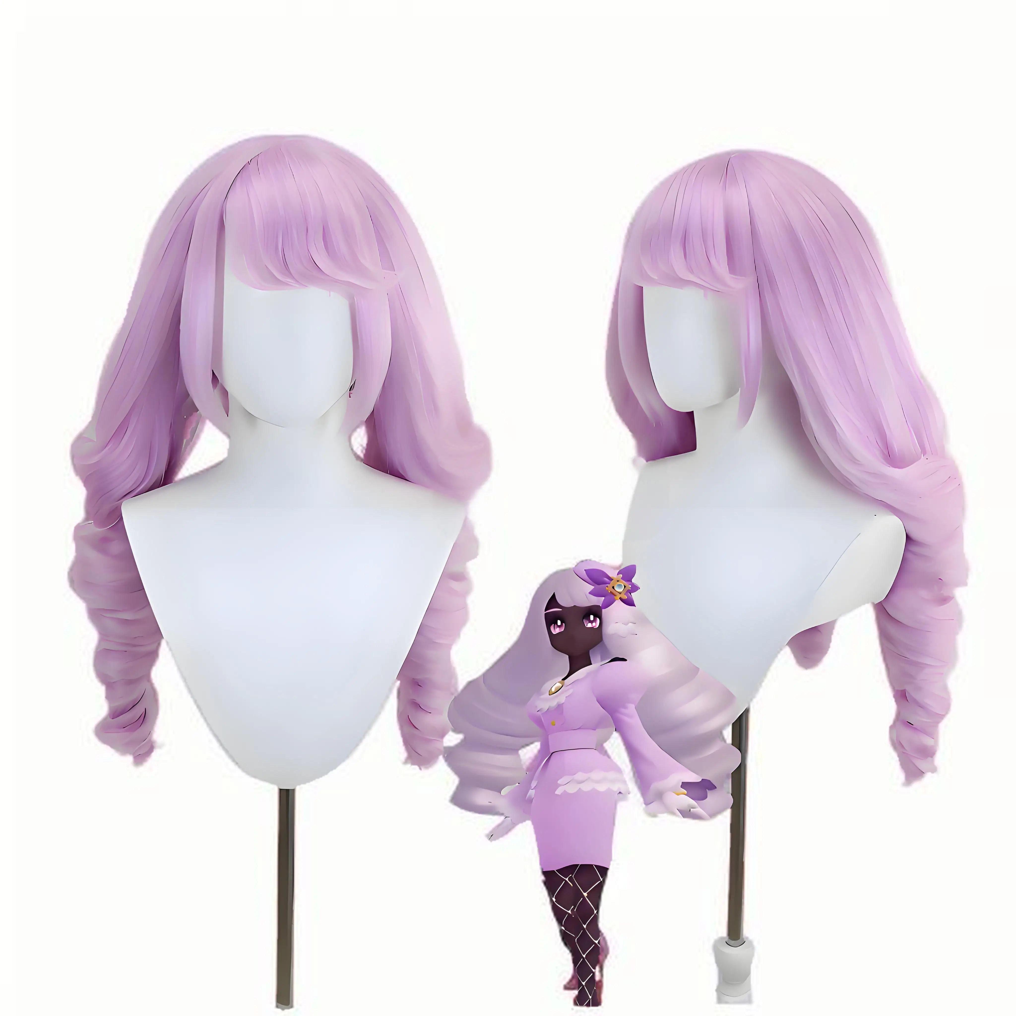วิกผมคอสเพลย์โปเกมอนเลเจนด์ ซ่า ยูซึกิ เลเบอร์น ฮารุมูราซากิ ทรงผมอนิเมะ ทำจากเส้นใยสังเคราะห์สำหรับชุดคอสตูม