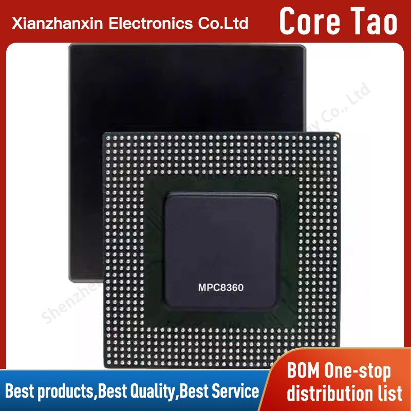1PCS/LOT  MPC8360VVAJDGA MPC8360 BGA Microprocessor chip