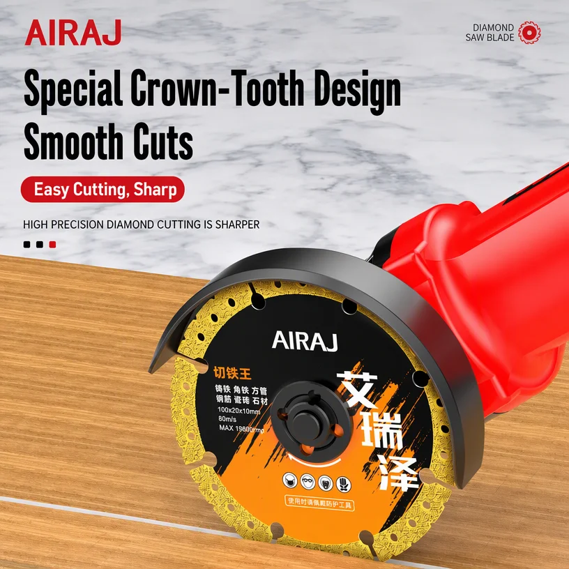 2/3/5pcs Diamond Saw Granite Marble Cutting Disc Porcelain Tile Ceramic Angle Grinder Multifunctional Industrial Slicing Tool