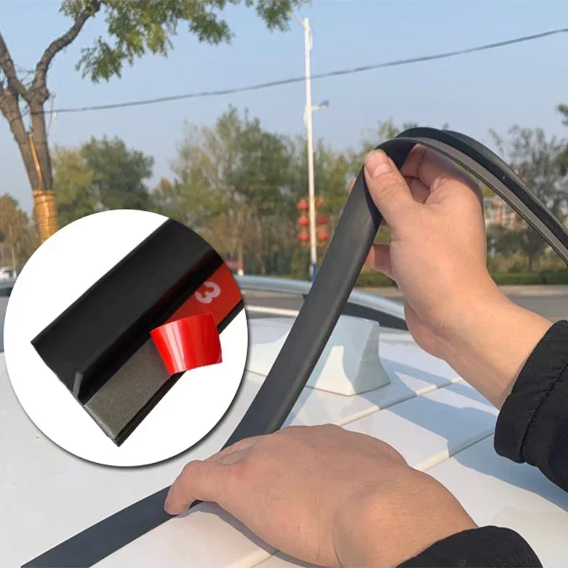 Car Rubber Sealing Strip Auto Trunk Lid Gap Seal Strip Hatchback Upper Edge Trim Auto Car Dustproof Sealant For Car SUV
