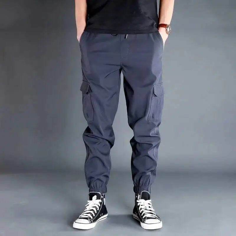 

Autumn Winter Men Casual Camouflage Cargo Pants Size Work Wear Plus Fleece Thicken Pocket Thermal Comfortable Trousers