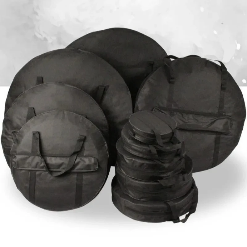 Oxford Cloth Gong Bag Thicken Cymbal Storage Bag Waterproof Wave Drum Organize Bags Portable Percussion Instrument Accessories