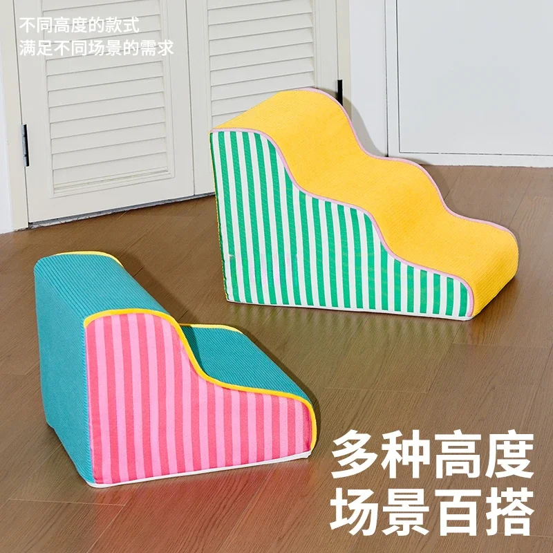 Pet staircase steps, small dog bed ladders