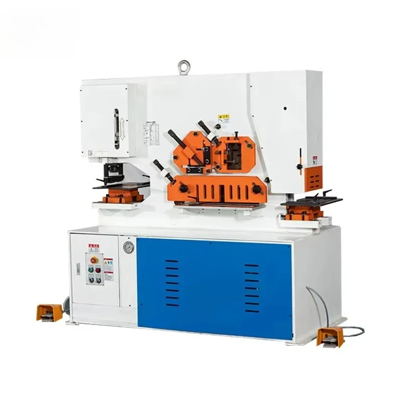 Top Quality Hydraulic Multifunctional Combined Punching and Shearing Ironworker Machine