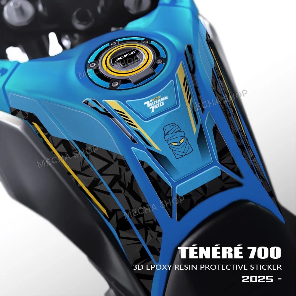 

TENERE 2025 3D Stickers For Tenere 700 Tenere700 Rally Accessories Motorcycle Tank Pad Protection Kit Decals