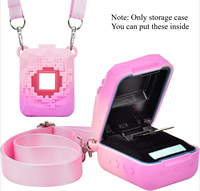 Silicone Cover Case Compatible with Bitzee Magicals Interactive Toy Digital Pet, Protective Sleeve Skin with Detachable Shoulder