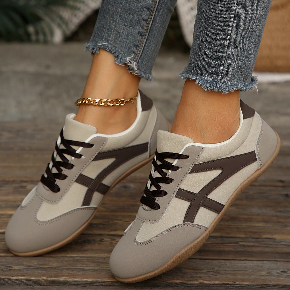 Women's Spring New Classic Solid Color Flat Shoes 2026 Everyday Office Shopping Slip-on Comfortable Vulcanized Shoes Sizes 36-43