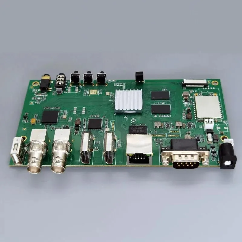 3G SDI 4K HDMI 2-in-1 Encoder 5G Module Voice Intercom Serial Transmission ONVIF