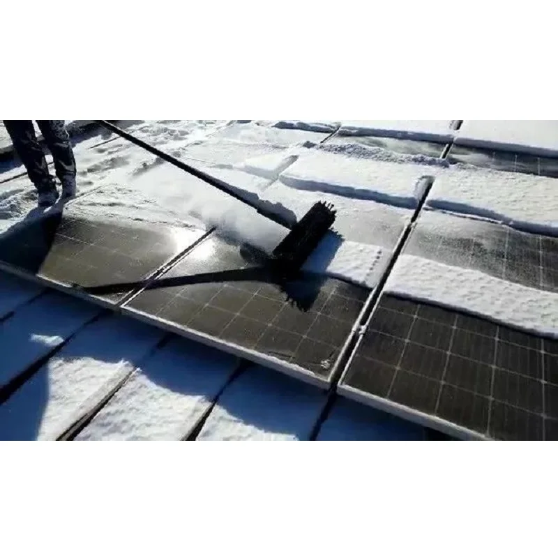 Efficient Panel Cleaning Tool Solar Panel Cleaning Robot PV Cleaning Brush Machine