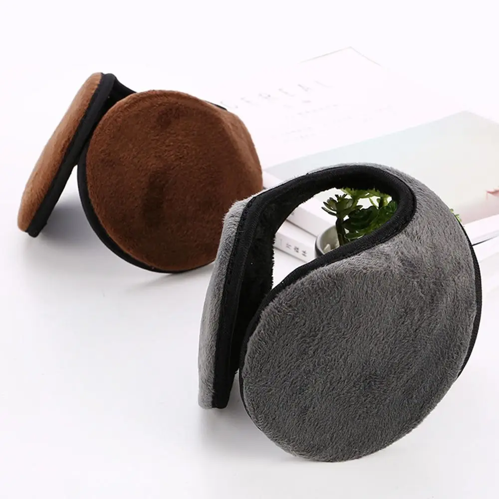 Skiing Soft Windproof For Female Solid Color For Adult For Male Keep Warmer Ear Cover Earcap Ear Warmers Plush Earmuffs