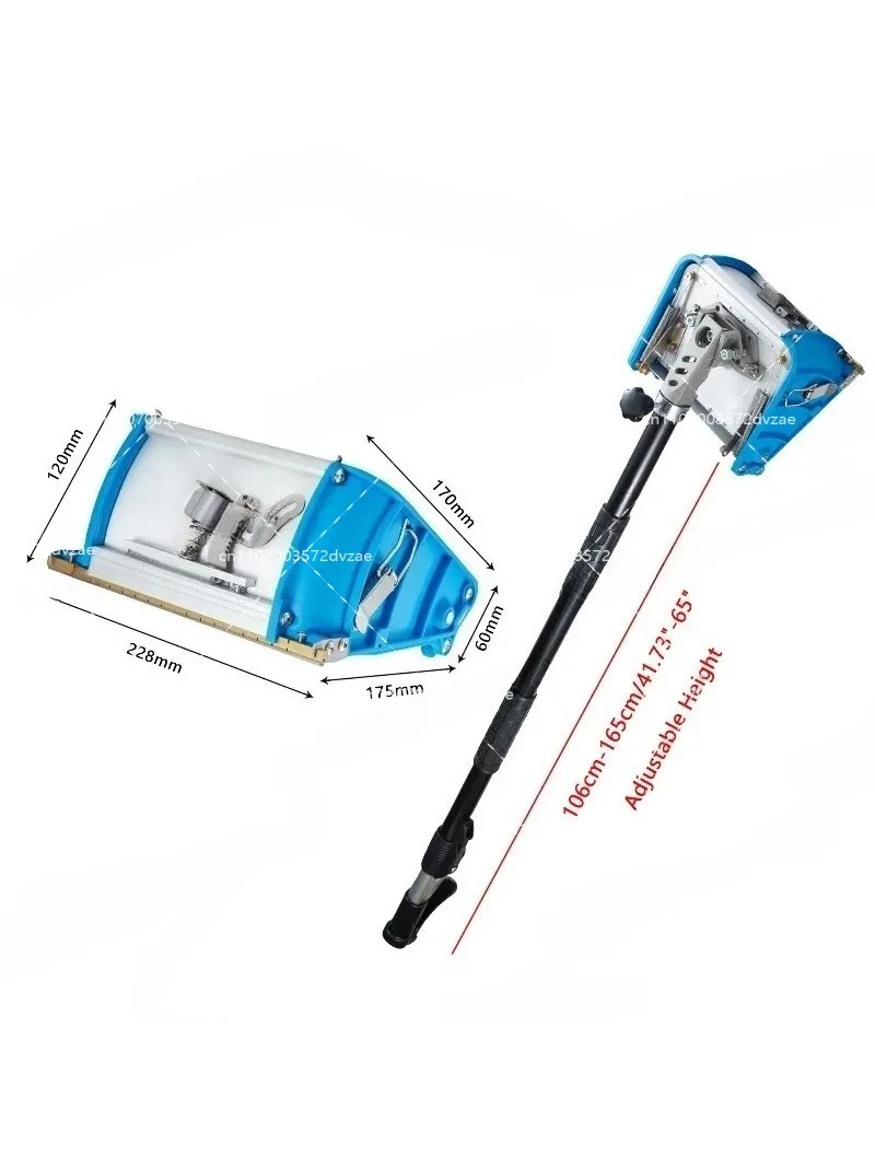 Wall Plastering Smoothing Box Drywall Plaster Smoother Scraper Paint Wall Finishing Tool