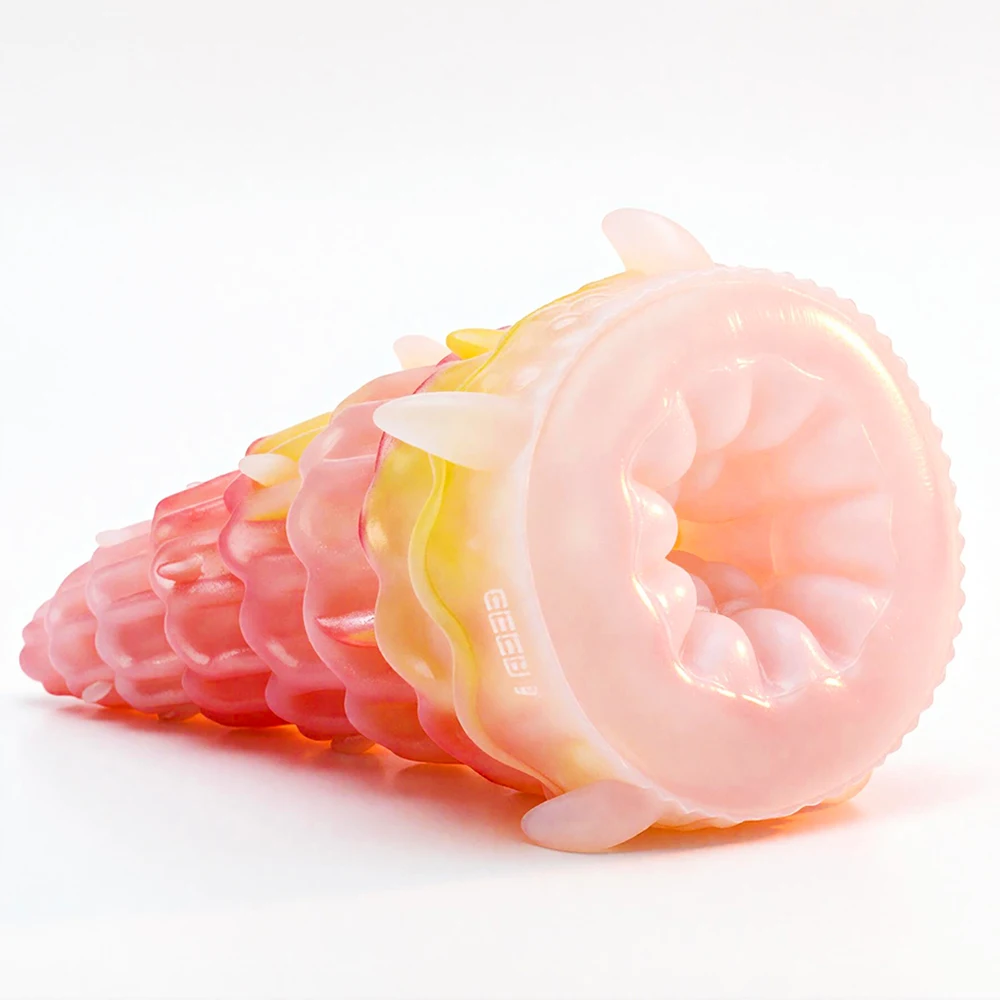 FJBHBD Deep Sea Realm Themed Male Stroker Silicone Fantasy Conch Single Channel Realistic Vagina Masturbator Adult Men Sex Toys