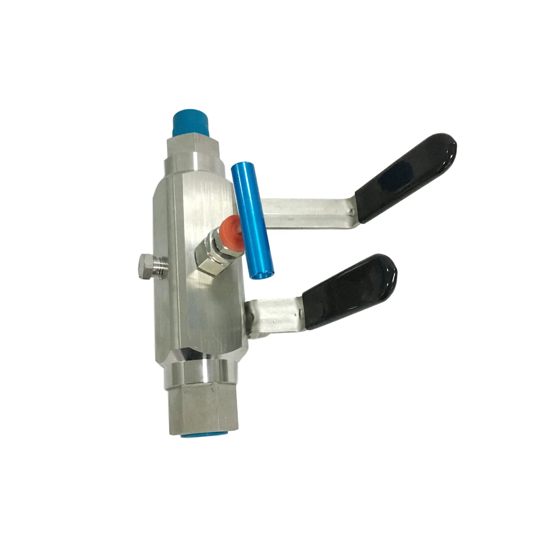 

Встроенный двойной блок и выпускной клапан, фланцевый блок-клапан DBB