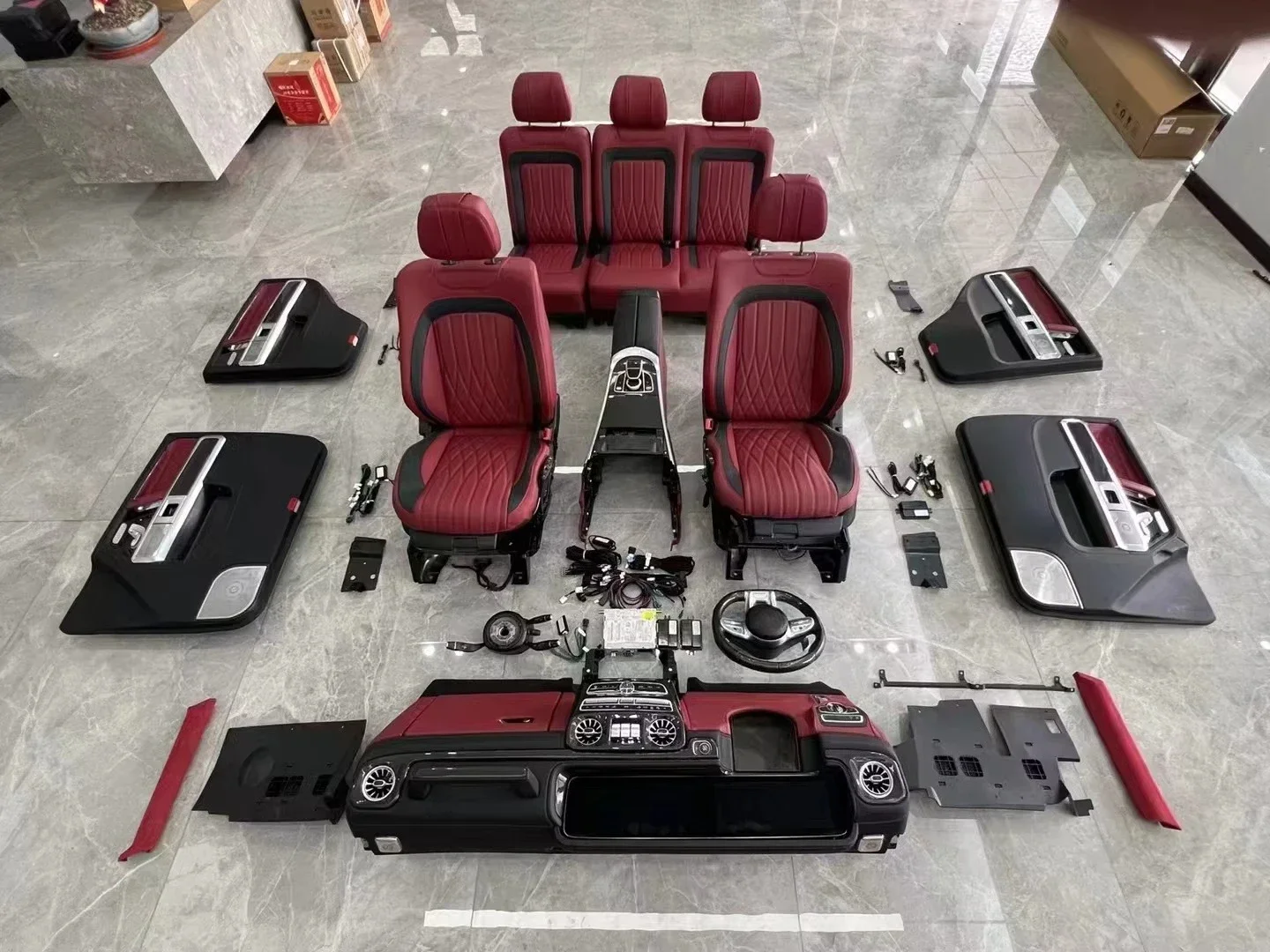 High-end Van Interior Upgrade Kits Car Decoration for Sprinter Interior Facelift Kits
