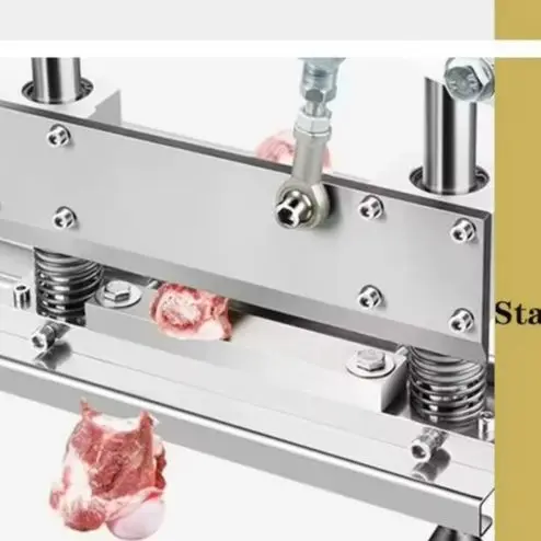 

Commercial Chicken Duck Fish Rabbit Goose Turkey Bone Saw Machine Manual Meat and Bone Cutting Machine