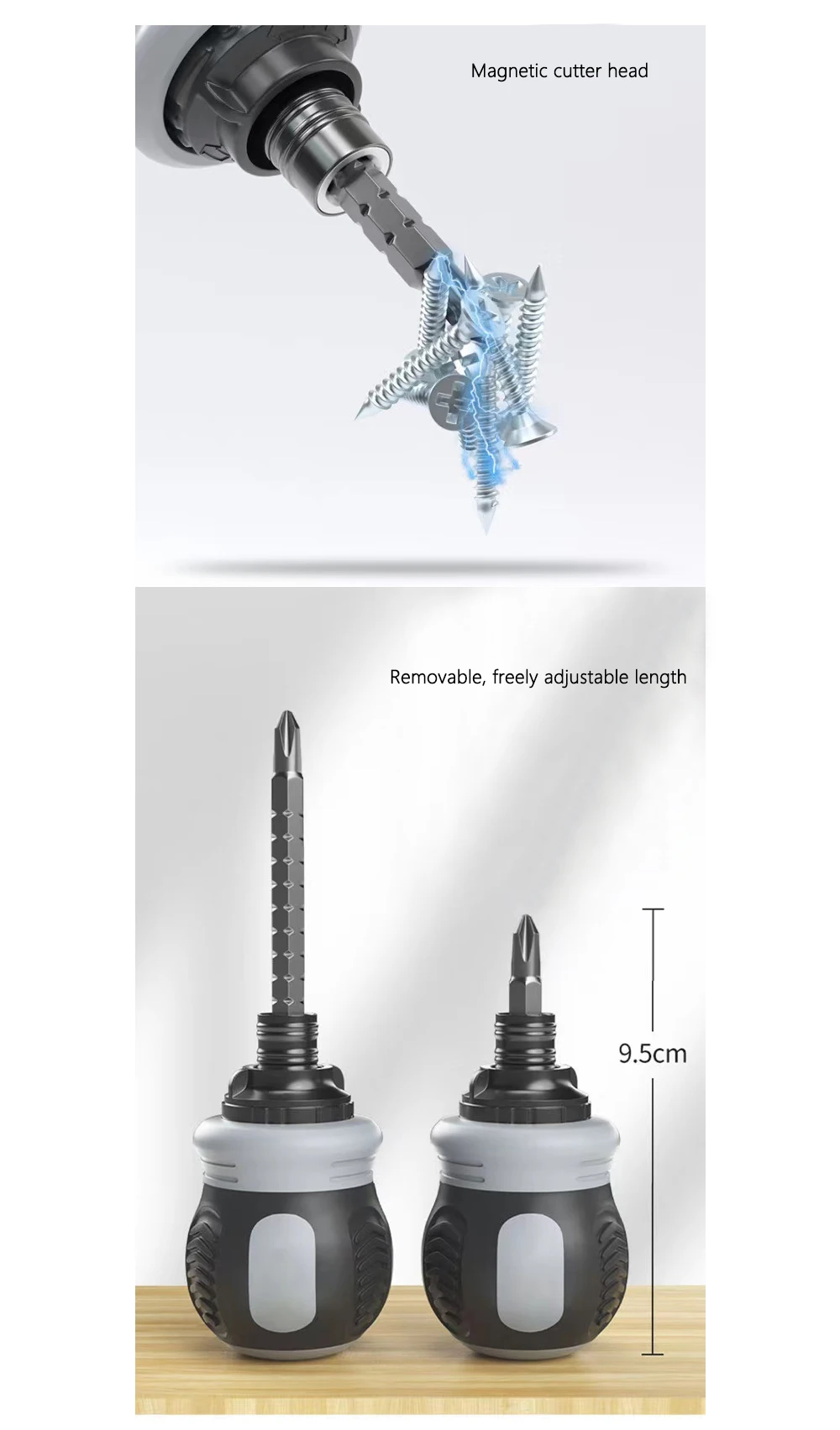 24 in 1 Ratschen schrauben dreher 2,5 Sechs kant schraubens chl üssel 3D-Drucker Werkzeugs atz 3,0 Kreuz schraube Magnets ch raube Energie sparender Schraubens chl üssel – Detail 3