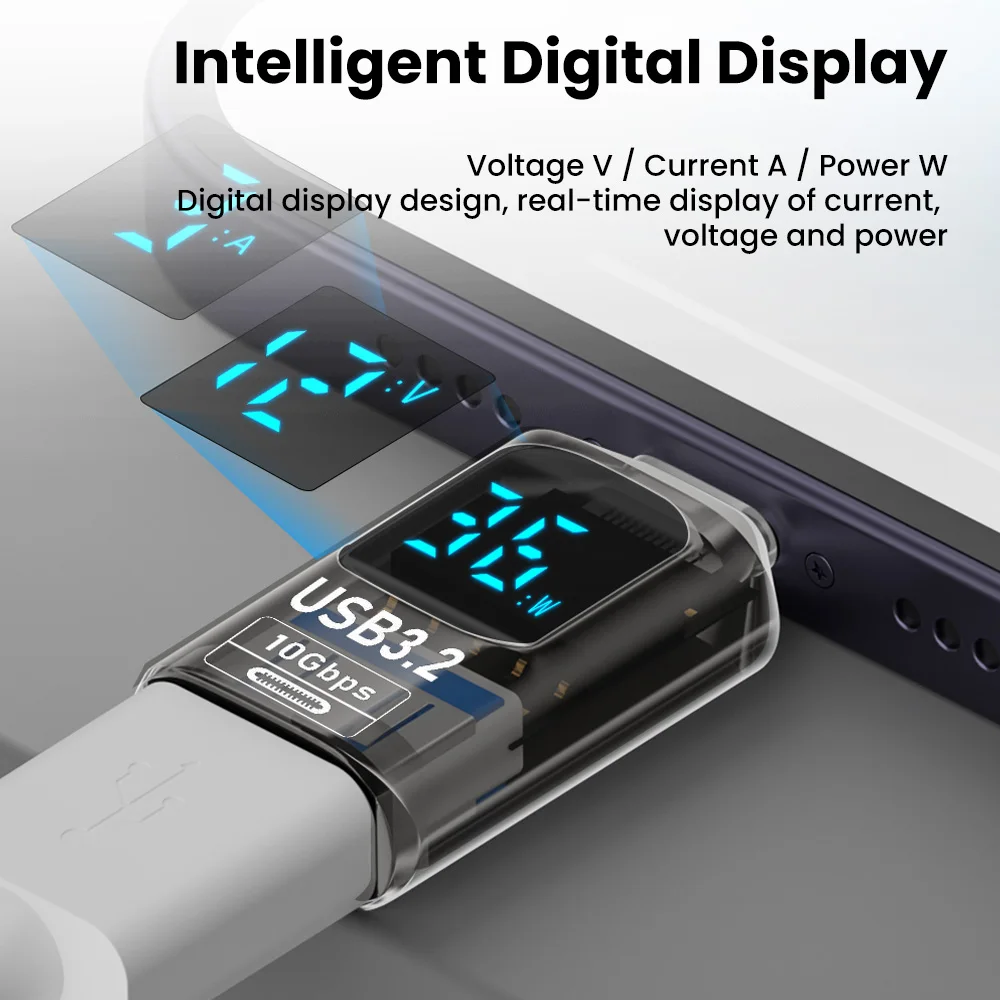 Elough USB To Type C Adapter USB USB-C Male To Type-c Female Converter For iPhone 15 Samsung S20 adaptador tipo c a usb
