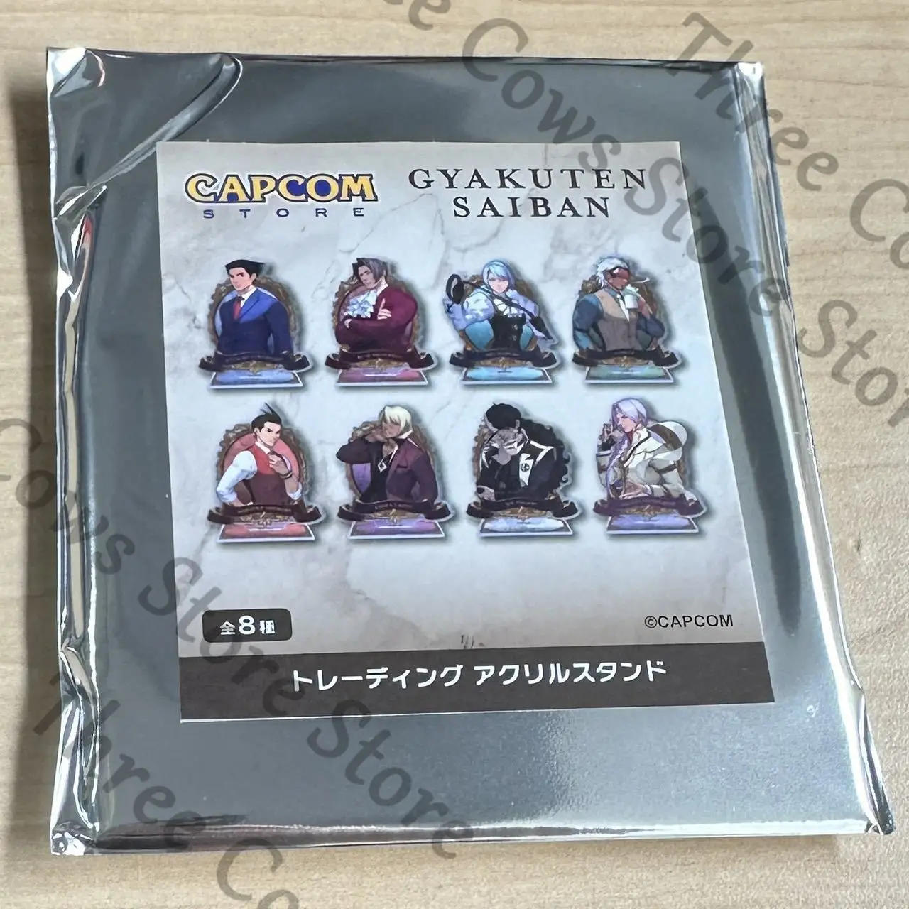 

Anime Ace Attorney Phoenix Wright Franziska Von Karma Miles Edgeworth Godot Cosplay Game Stand Figure Cartoon Acrylic Sign Gift