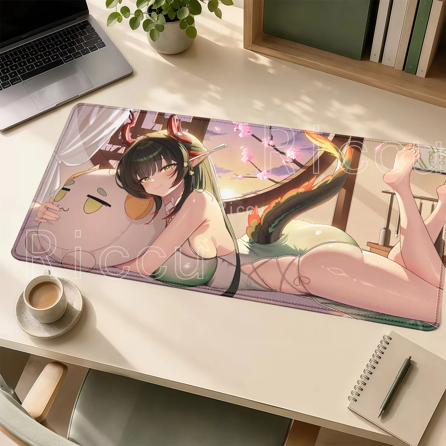 Arknights Endfield PC Gaming Overlock Mouse Pad Rubber Non-slip XXL Mousepad Office Accessories Anime Girl HD Printing Desk Mat