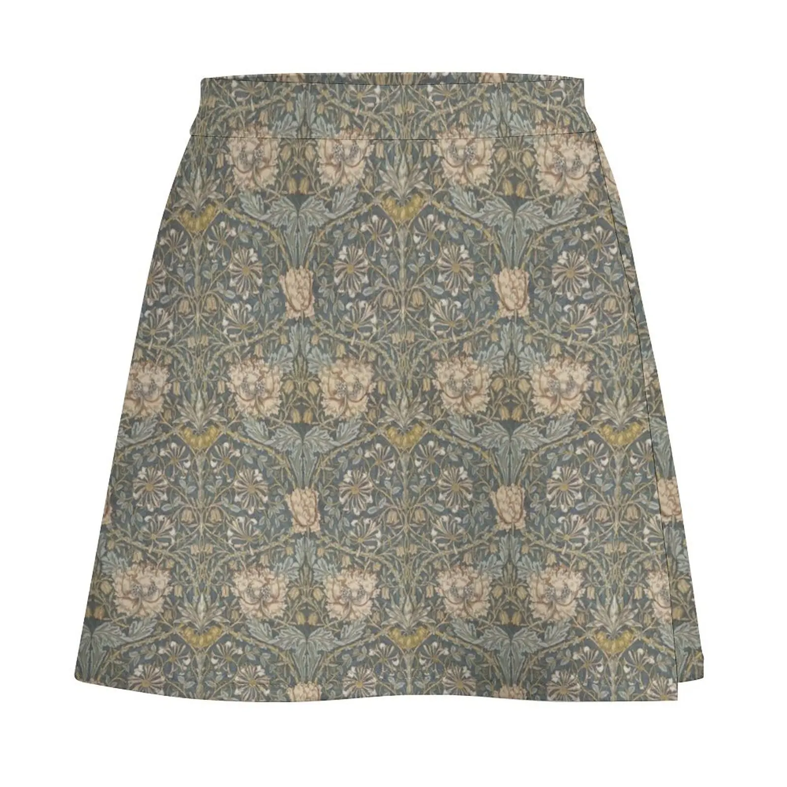 Morris Flowers Mini Skirt Female clothing festival outfit women Mini Skirt