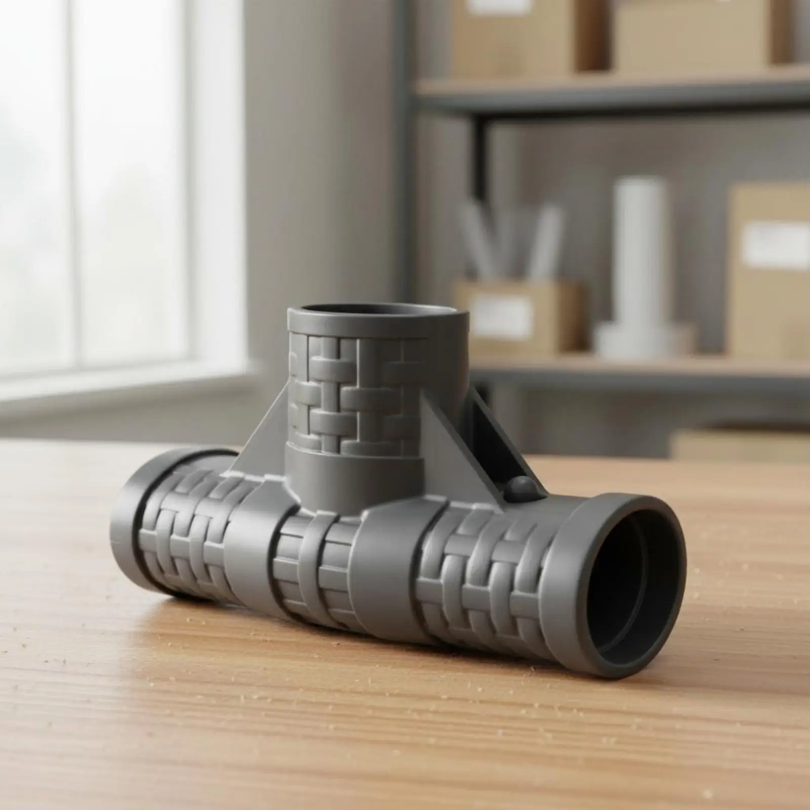 ABS Pool Frame Connector Ribbed Cross Adapter for Home Pool Equipment and Rectangular Pool Accessories