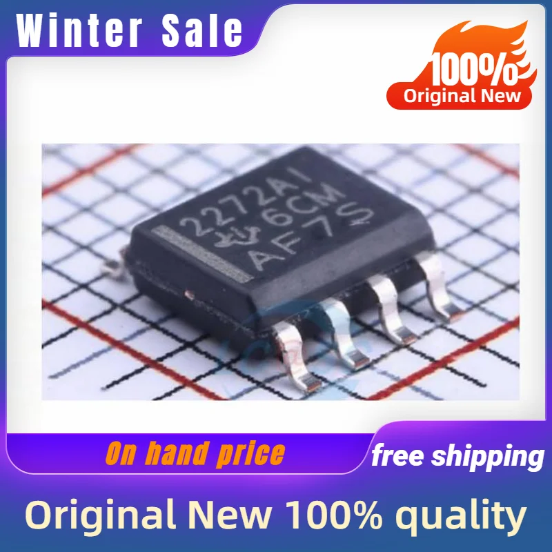 10PCS New original TLC2272AIDR SOIC-8 2272AI TLC2272A IC quality goods