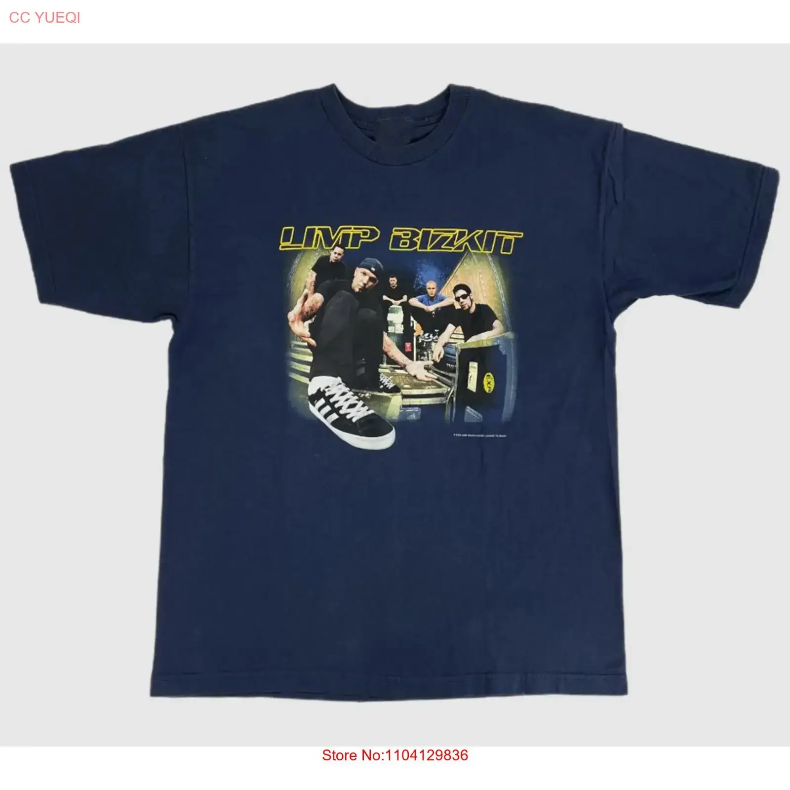 NEW 2000 Limp Bizkit Chocolate Starfish Album T Shirt Size S 5XL Reprint vintage Washed Top For Everyday Wear homme Casual