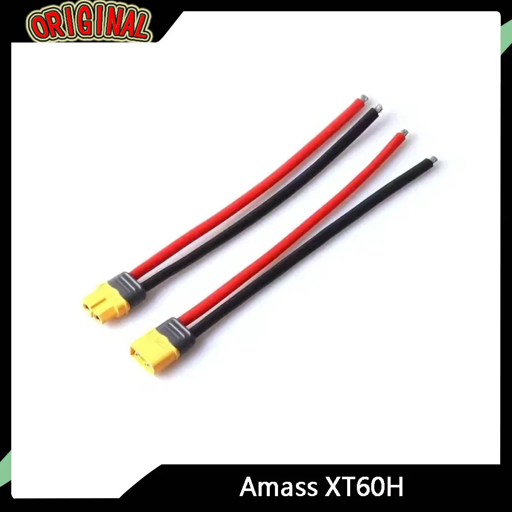 

10 шт. параллельный разъем AMASS XT60/XT60H - 150 мм кабель 12AWG «папа/гнездо» для радиоуправляемого дрона/автомобильного аккумулятора DIY БПЛА, часть питания