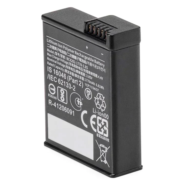 Production in 2024 Replacement Battery BCX202 For DJI Osmo Action 4 3 / Osmo Action4 Osmo Action3 Action 5 Pro Batteries 1770mAh