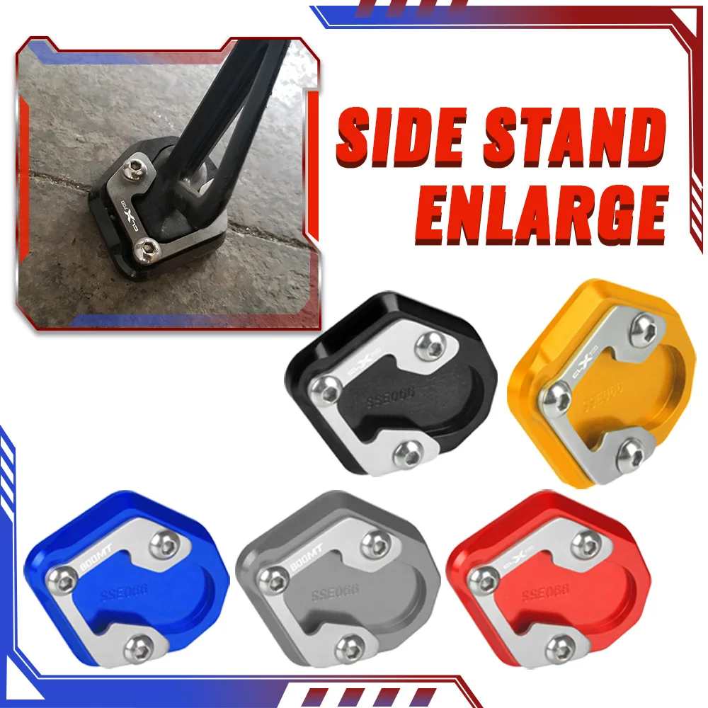

For CLX 700 700CL-X 700CLX Heritage clx700 CL-X CL-X700 Adventure Motorcycle Kickstand Sidestand Stand Extension Enlarger