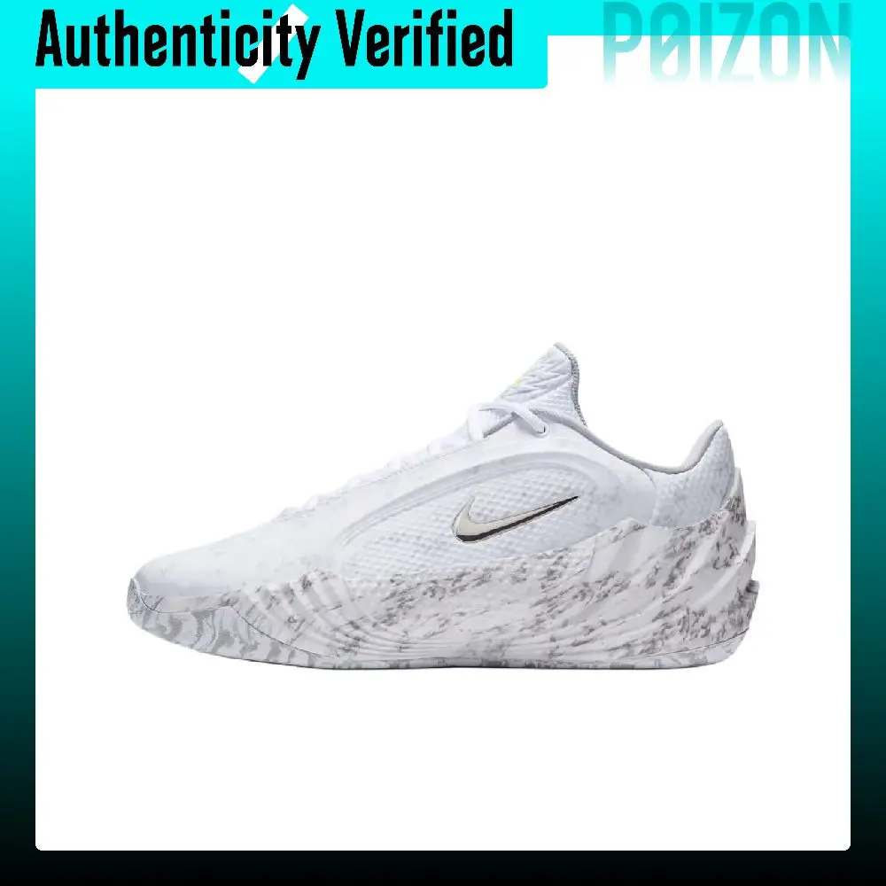 Nike Giannis Freak 8 Basketball Shoes Men's Low-top White/Light Smoke Gray/Black/Metal Silver JA1402-100