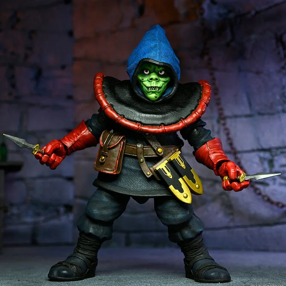 Wholesale Original NECA 52277 Dungeons Dragons Ultimate Zarak 7Inch Action Figure Goblin Assassin Model Toy Halloween Gift