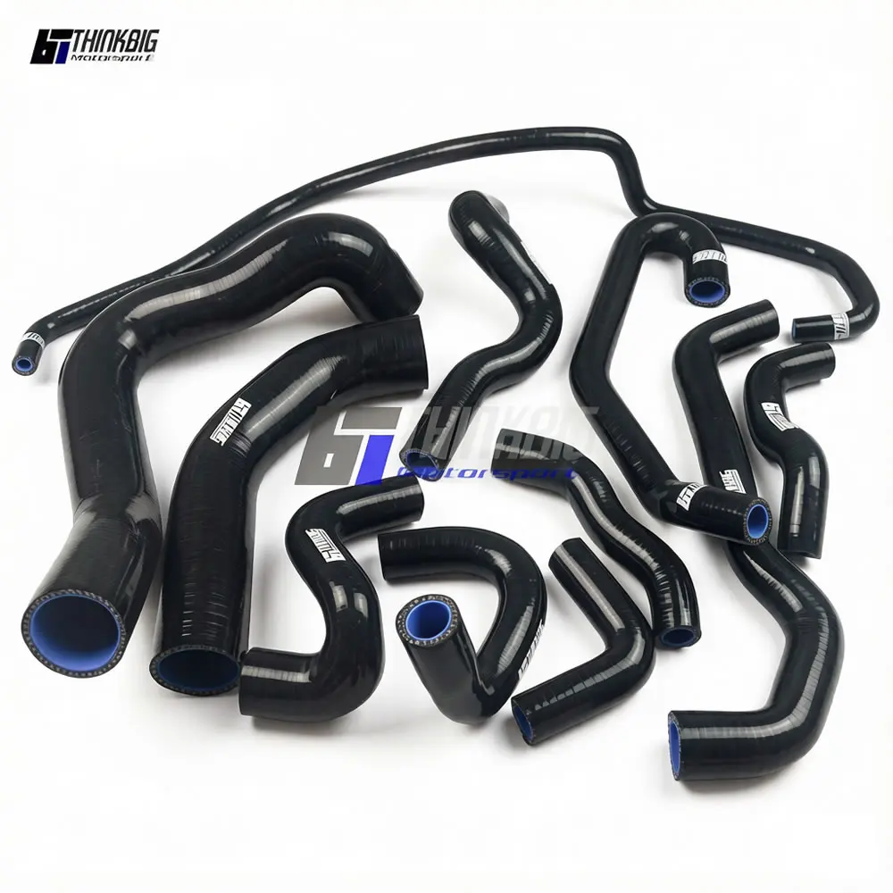 Silicone Radiator Hose Kit For 1998-2000 BMW E38/E39 735i/740i 535i/540i M62  (11Pieces)