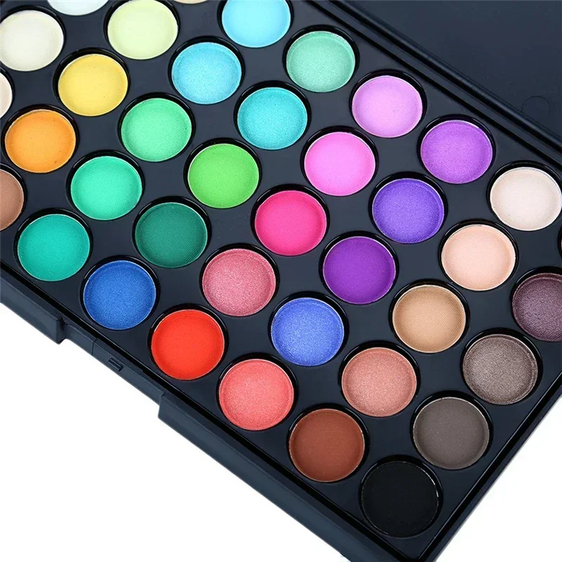 40 Color Matte Eyeshadow Palette Earth Color Shimmer Glitter Earth Eye Shadow Power Set Cosmetic Makeup Tools Make Up