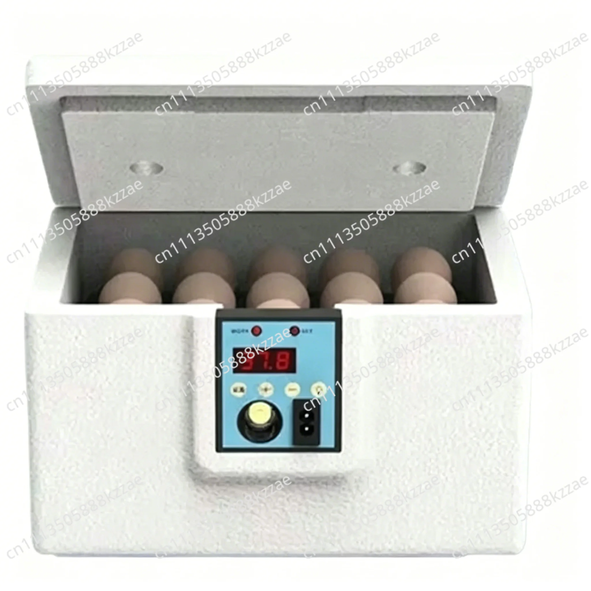 Fully Automatic Incubator For Egg Intelligent Bionic Chicken Duck Goose Waterbed and Incubator USB 24-hour Thermostatic