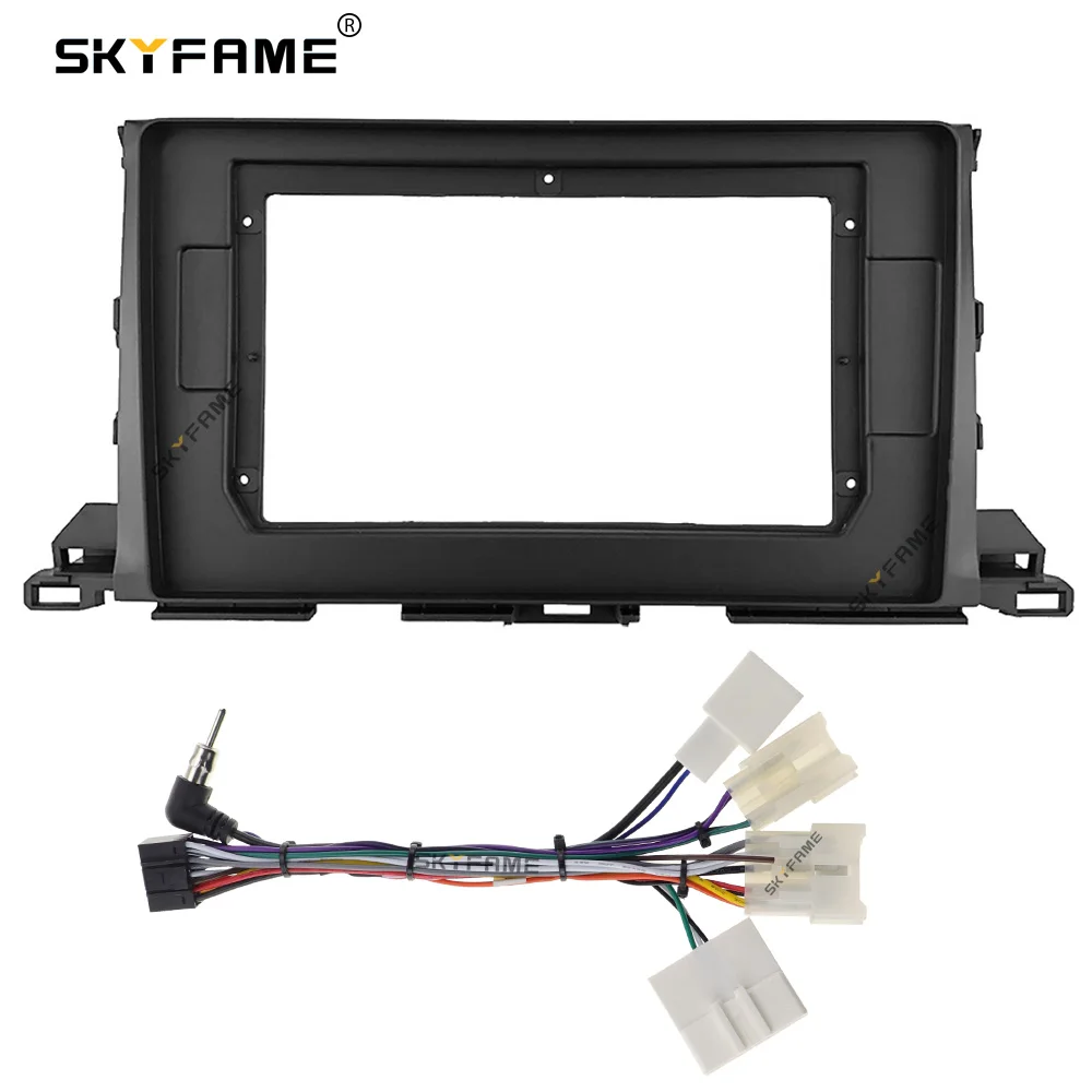 

SKYFAME автомобильный адаптер рамки Android радио аудио панель монтажная панель комплект для Toyota Sienna