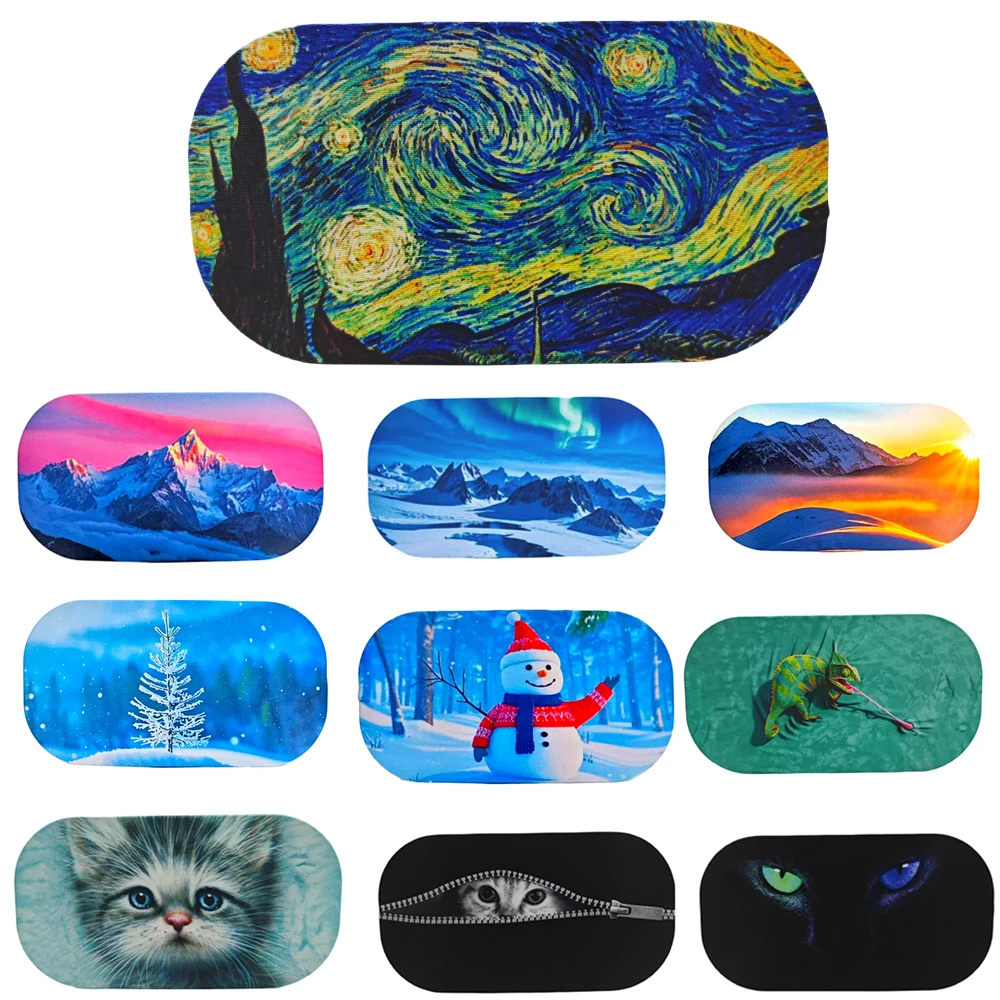 

Лыжное снаряжение Модные чехлы для очков Активный отдых на свежем воздухе Мужчины Женщины Высокоэластичные материалы Легкий Легко носить с собой