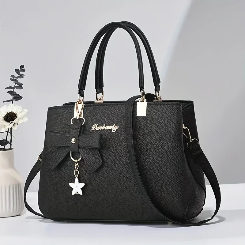 

Women PU Leather Handbags Ladies Large Tote Bag Female Square Shoulder Bags Bolsas Femininas Sac New Fashion Crossbody Bags Chic